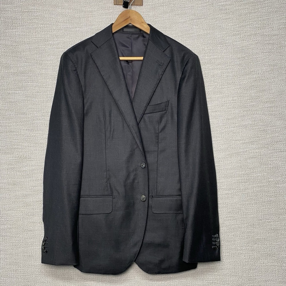 Proper Cloth Suit 2 Piece MTM (42R 31x33.5) 2B2V Loro Piana Wool Cashmere Gray